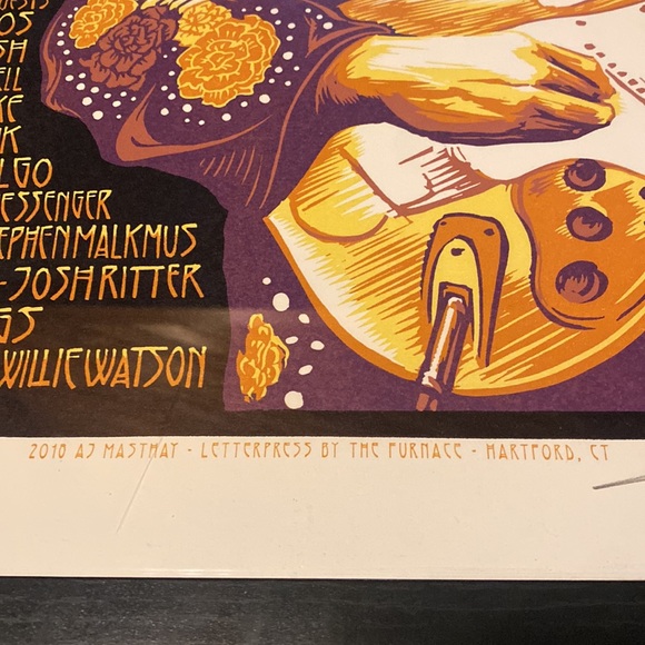 Grateful Dead Jubilee a celebration of Jerry Garcia 2018 LA concert poster. - Picture 4 of 8